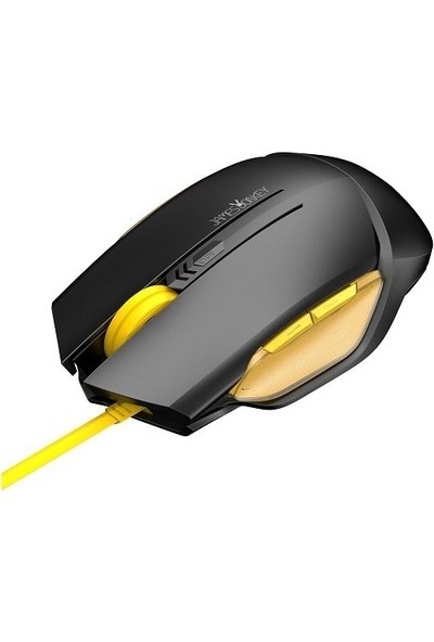 James Donkey 112I 3200DPI 6 Tuş Aydınlatmalı Siyah Optik Gaming Mouse