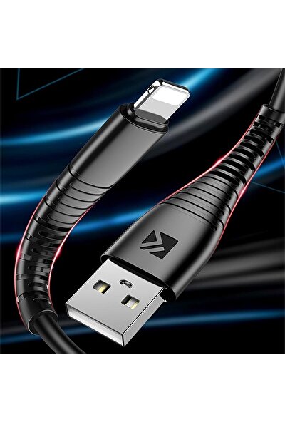 Floveme Lightning 2.4A 1 mt Şarj USB Kablo AL-29771