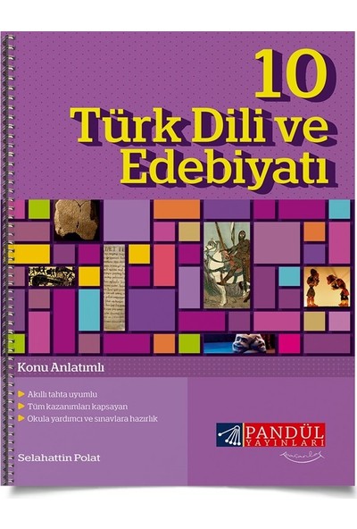 Pandül Yayınları 10. Sınıf Türk Dili ve Edebiyatı Defteri