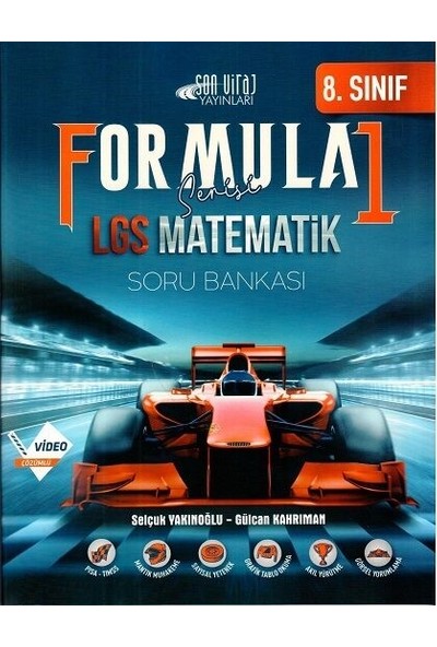 Son Viraj Yayınları 8. Sınıf LGS Matematik Formula Soru Bankası
