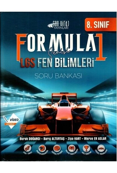 Son Viraj Yayınları 8. Sınıf LGS Fen Bilimleri Formula 1 Soru Bankası - Barış Altuntaş