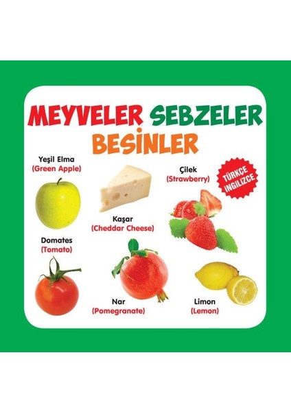 Meyveler Sebzeler Besinler - Ahmet Altay