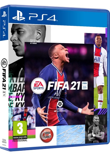 Fifa 2021 Türkçe Menü  PS4 Oyun