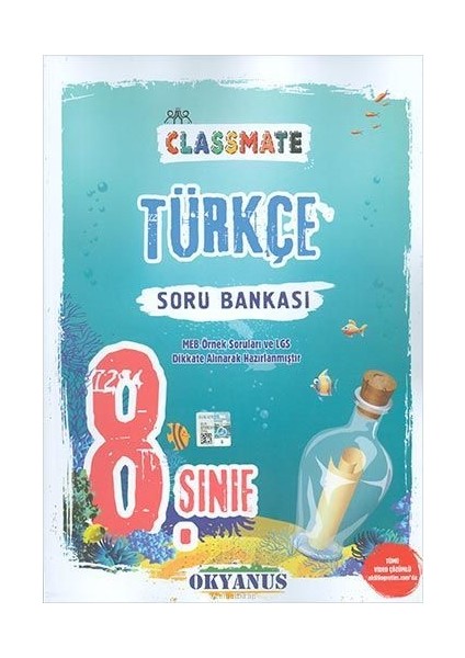 8. Sınıf Classmate Türkçe Soru Bankası