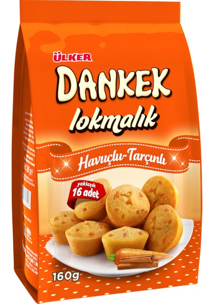 Dankek Lokmalık Havuçlu Tarçınlı 160 gr