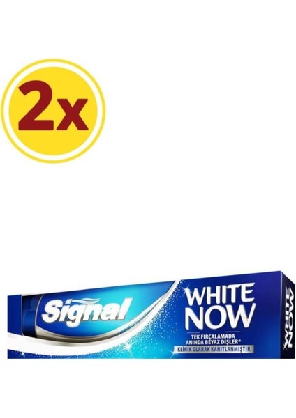 Diş Macunu White Now 75 ml X2