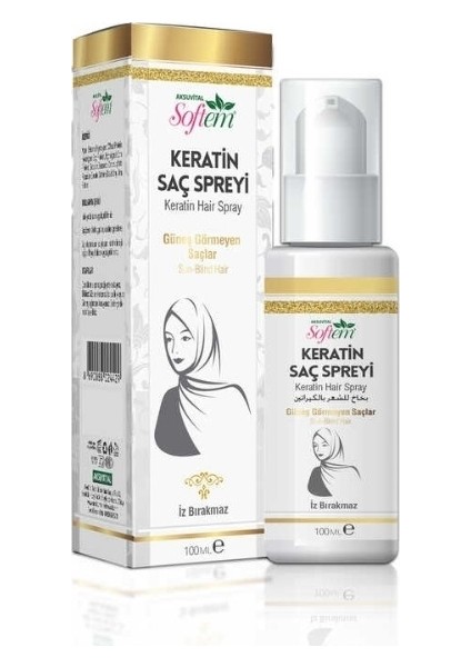 Aksu Vital-Softem Keratin Saç Spreyi 100 ml