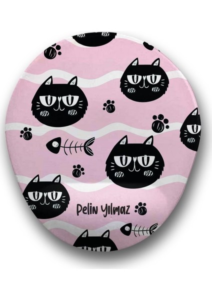 Her Yer Kedi Kişiye Özel Mouse Pad