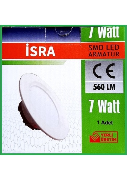 Spot 7W Cob Panel LED Tavan Armatürü
