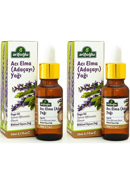Acı Elma Yağı 20 + 20 ml 2'li Set fiyatları
