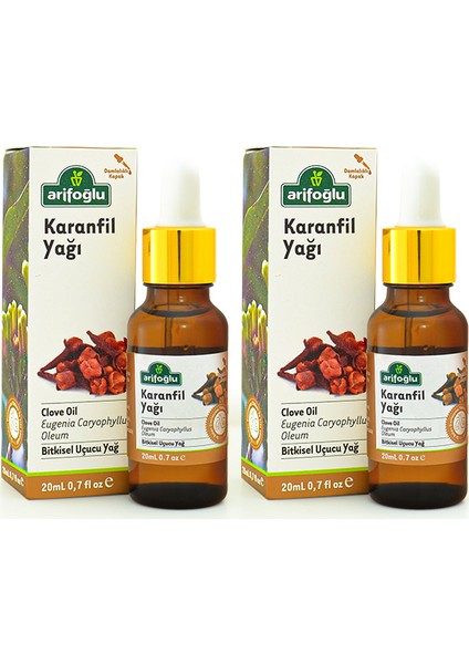 Karanfil Yağı 20 + 20 ml 2'li Set