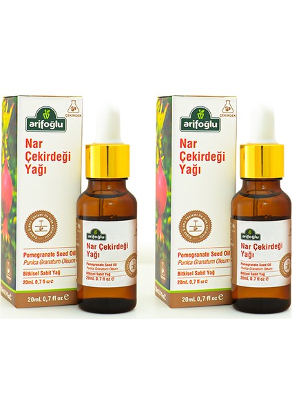 Nar Çekirdeği Yağı 20 + 20 ml 2'li Set