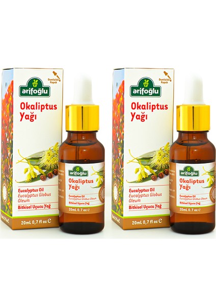 Okaliptus Yağı 20 + 20 ml 2'li Set