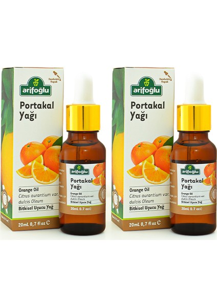 Portakal Yağı 20 + 20 ml 2'li Set