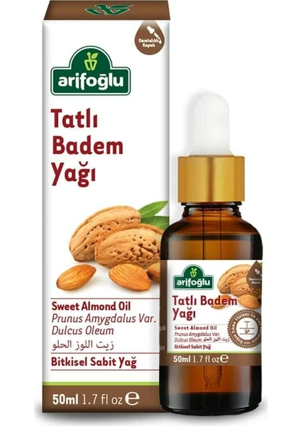 Tatlı Badem Yağı 50 ml