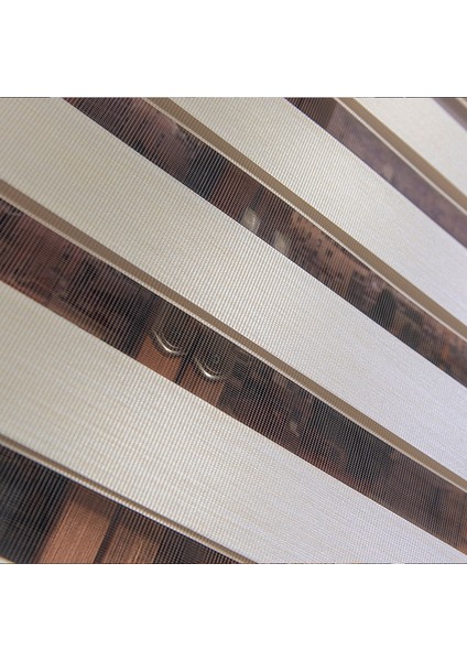 Zebra Perde Krem Bamboo Stor 80x200 cm