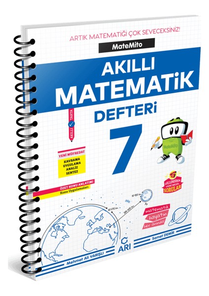 Arı Yayıncılık 7.Sınıf Matematik Defteri