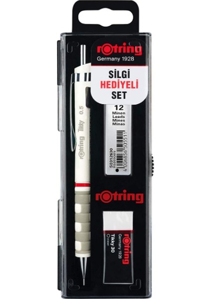 Tikky Versatil Uçlu Kalem 0.5 mm Beyaz
