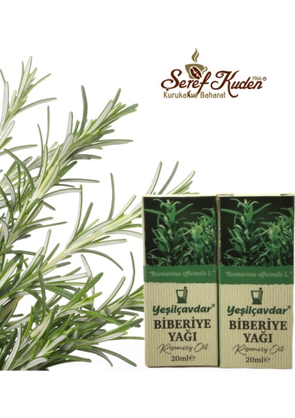 Biberiye Yağı 20 ml x 2'li