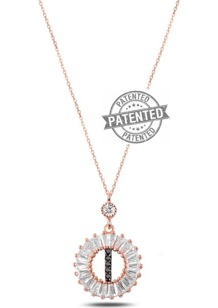 Öze Dönüş Baget Taşlı Rose I Harfi Kolye fiyatları