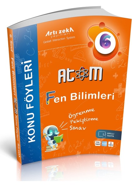 6. Sınıf Atom Beceri Temelli Fen Bilimleri Konu Uygulama Seti (Föyler)