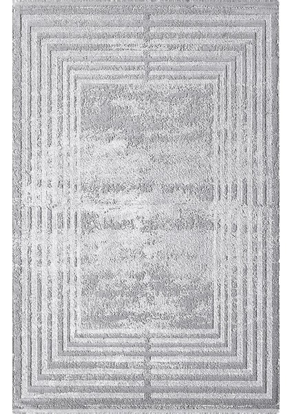 Lootus Koleksiyonu L014A Gri 160 x 230 cm Modern Halı