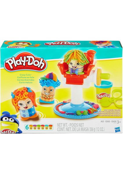 Hasbro B1155 Play Doh Çılgın Berber
