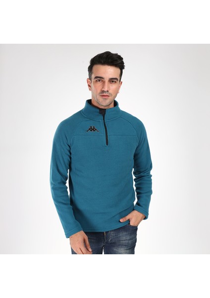 Erkek Yarım Fermuarlı Polar Cento687B Petrol fiyatları