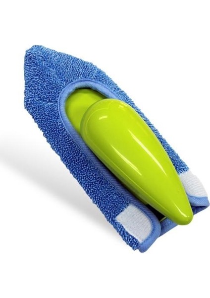 Silva Mikrofiber Mop 3 Lü Set + El Mopu + 3 Lü Cam Bezi