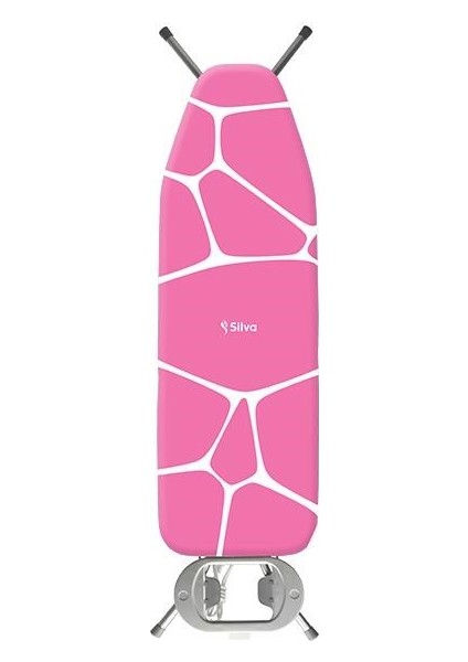 Silva Purimax Ütü Seti Pembe + Üçlü Cam Bezi
