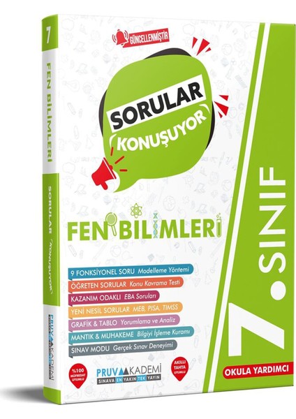 7.Sınıf Fen Bilimleri Sorular Konuşuyor Soru Bankası