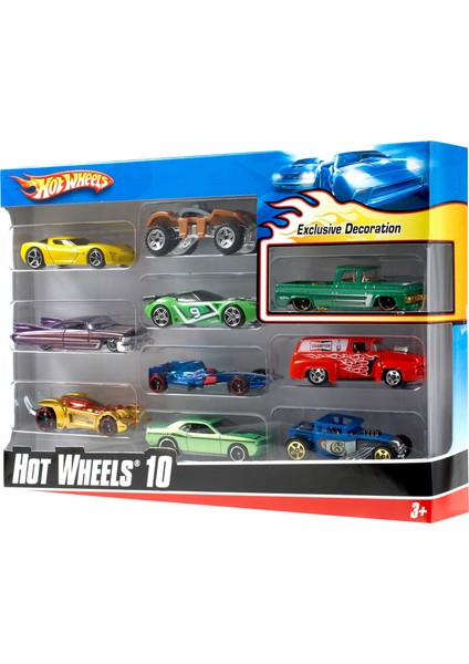 Hot Wheels 10'Lu Arabalar