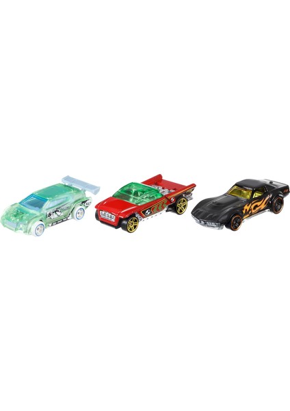 Üçlü Araba Seti - Geniş Ürün Yelpazesi, Oyuncak Araba Koleksiyonu, 1:64 Ölçek K5904