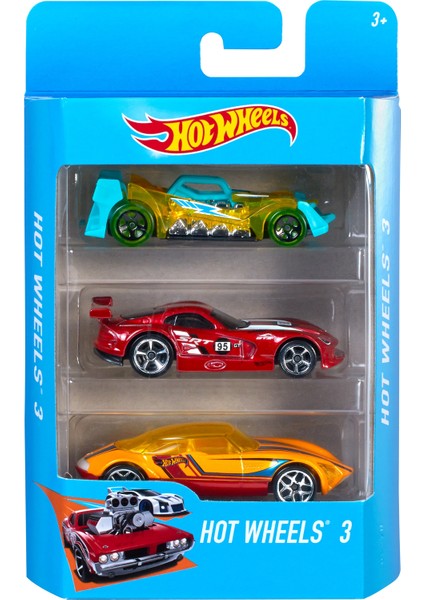 Üçlü Araba Seti - Geniş Ürün Yelpazesi, Oyuncak Araba Koleksiyonu, 1:64 Ölçek K5904