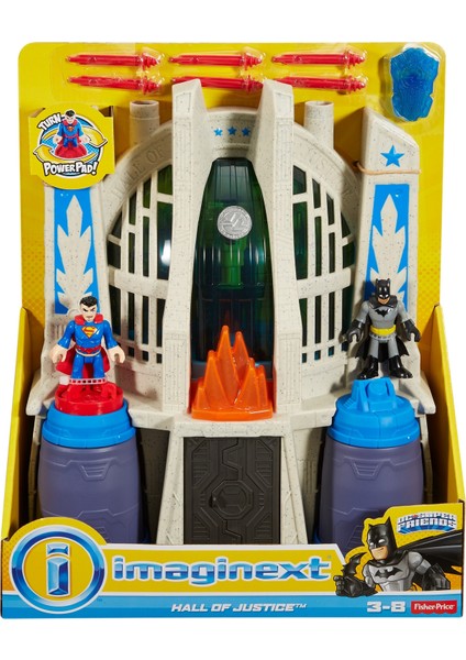 DC Super Friends Adalet Sarayı - Superman ve Batman Dahil CHH94