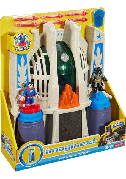 DC Super Friends Adalet Sarayı - Superman ve Batman Dahil CHH94