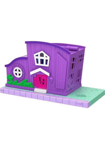 Pollyville Evi, 4 Katlı, 5 Odalı, 4 Gizli Sürprizli, 11 Aksesuarlı GFP42