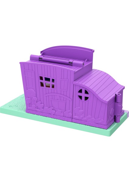Pollyville Evi, 4 Katlı, 5 Odalı, 4 Gizli Sürprizli, 11 Aksesuarlı GFP42