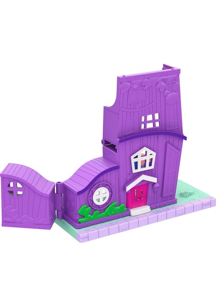 Pollyville Evi, 4 Katlı, 5 Odalı, 4 Gizli Sürprizli, 11 Aksesuarlı GFP42