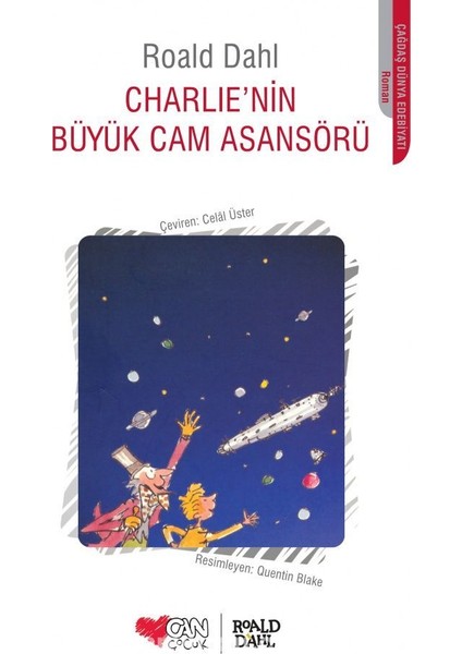 Charlie'nin Çikolata Fabrikası - Matilda - Dev Şeftali - Charlie'nin Büyük Cam Asansörü - 4 Kitap