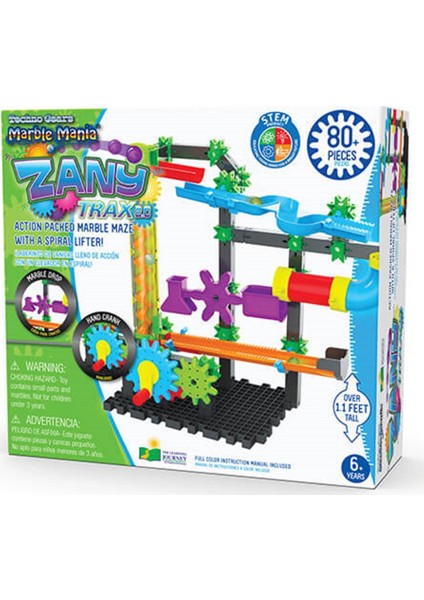 The Learning Journey Stem Serisi / Zany Trax (80 Parça )