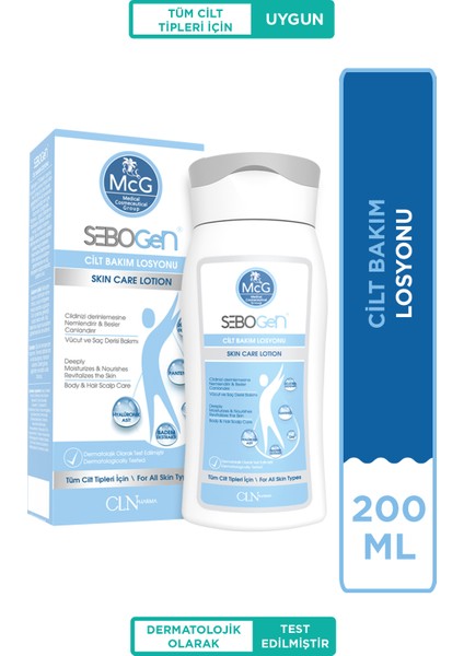Yeni Sebogen Nemlendirici Losyon - 200 ml