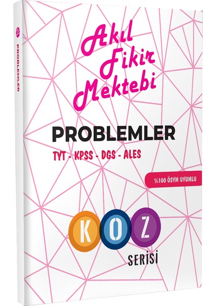 Akıl Fikir Mektebi TYT-KPSS-DGS-ALES Problemler