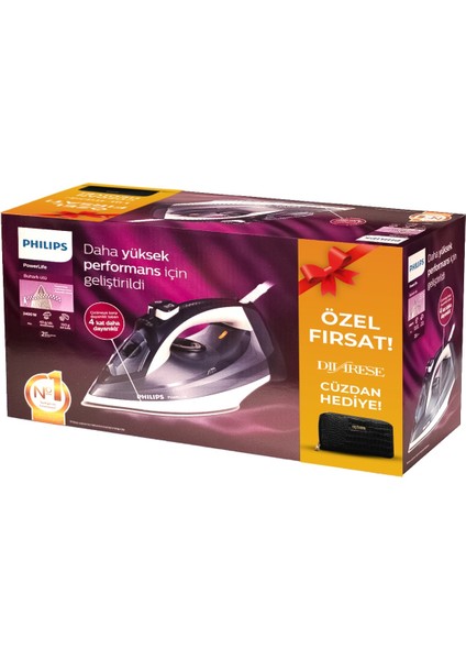 PowerLife GC2994/20 2400 W Buharlı Ütü + Cüzdan
