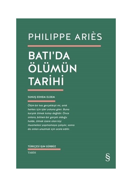 Batı’Da Ölümün Tarihi-Philippe Aries