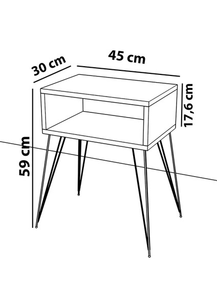 Elit Yan Sehpa - Beyaz fırsatları
