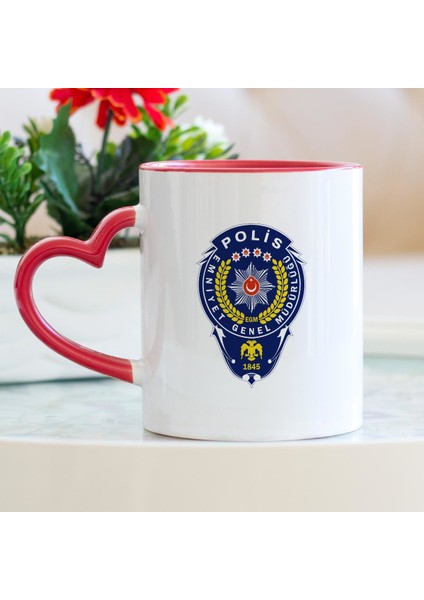Polis Kalpli Kupa Bardak
