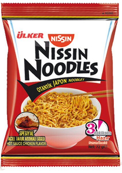Noodle Acı Soslu Tavuklu 72 g
