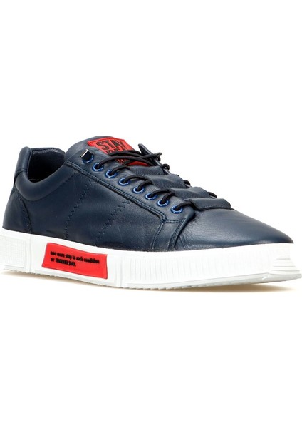 BASEL M AYAKKABI 40-45 DeriLacivert Erkek Sneaker fiyatları