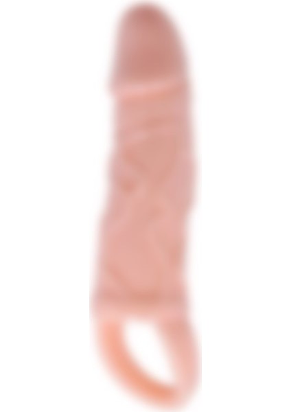 Odins Shop Odinsshop 5 Cm Dolgu Uzatmalı Titreşimli Penis Kılıfı Prezervatif Vibratör